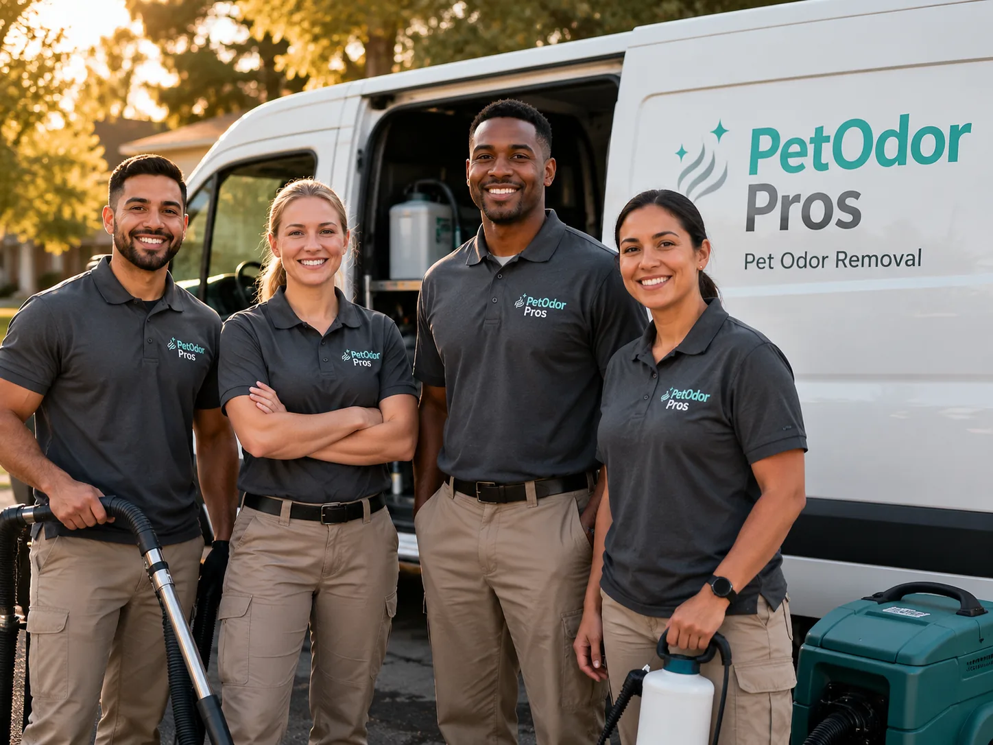 Pet Odor Removal team serving Prichard, AL